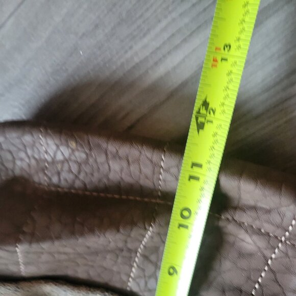 Christian Lacroix Brown Leather & Suede Shoulder Bag - Picture 5 of 13